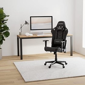 تصویر صندلی بازی DXRacer (اصلی) Prince P132، چرم مصنوعی، مشکی، تا 185 سانتی متر - ارسال 30 روز کاری 