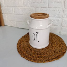 تصویر بانکه روغن سرامیکی 