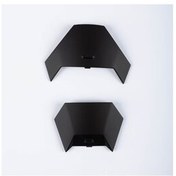 تصویر کلاه کاسکت موتورسیکلت روکش دریچه چانه برای ایمنی X1 آلفا مشکی مات Klim 