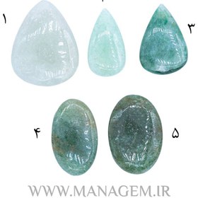 تصویر نگین آونتورین سبز 