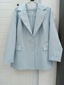 تصویر کت ژاکارد پاستیلی 