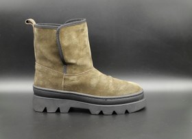 تصویر نیم بوت زنانه چرمی اسکیمو 