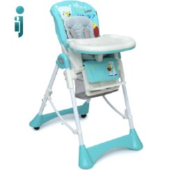 تصویر صندلی غذا ببکو مدل هپی تایم رنگ زرد | BEBEKO High chair happy time 