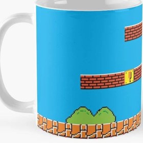 تصویر ماگ گیمینگ طرح Vintage Game Tribute 