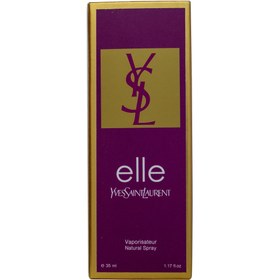 تصویر عطر جیبی زنانه نیو پرستیژ کالر مدل Elle حجم 35 میلی لیتر 