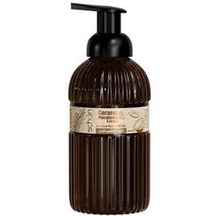 تصویر مایع دستشویی فومی با عصاره نارگیل شون|foam hand wash schon with coconut 