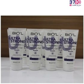 تصویر ژل مو تیوبی الترا فوق العاده قوی حجم 200 میل بیول Hair gel tube Ultra super strong 200 mil Biol