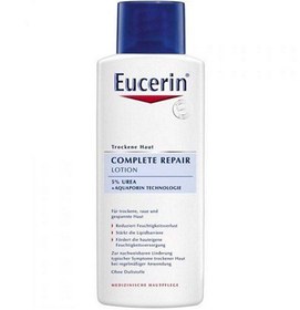 تصویر لوسیون بدن حاوی 5 درصد اوره اوسرین eucerin urea repair plus lotion