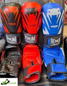 تصویر دستکش چرم ونوم Excellent foam gloves Venum design