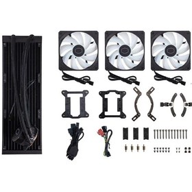 تصویر خنک کننده پردازنده مایع کولر مستر مدل Ice God G360 Phantom Cooler Master Ice God G360 Phantom CPU Water Cooler