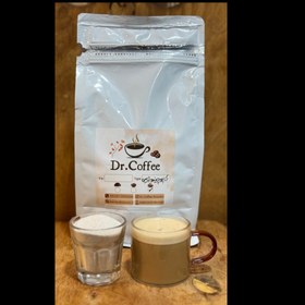 تصویر کاپوچینو رژیمی بدون شکر 