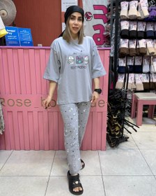 تصویر ست تیشرت شلوار پیشولی 