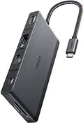 تصویر Anker 552 USB-C Hub (9 در 1، 4K HDMI) با توان 100 وات، 4K HDMI @ 30 هرتز، 4 پورت USB-C و USB-A، اترنت و اسلات کارت SD/MicroSD برای لپ‌تاپ‌های MacBook، HP - ارسال 20 روز کاری ا Anker 552 USB-C Hub (9-in-1, 4K HDMI) with 100W Power Delivery, 4K HDMI @ 30Hz, 4 USB-C and USB-A Data Ports, Ethernet and SD/MicroSD Card Slots for MacBook Laptops, HP Anker 552 USB-C Hub (9-in-1, 4K HDMI) with 100W Power Delivery, 4K HDMI @ 30Hz, 4 USB-C and USB-A Data Ports, Ethernet and SD/MicroSD Card Slots for MacBook Laptops, HP