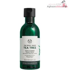 تصویر ژل شستشو صورت تی تری بادی شاپ مدل TEA TREE 