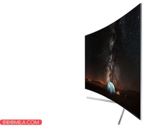 تصویر تلویزیون کیولد هوشمند خمیده سامسونگ مدل 55Q7880 سایز 55 اینچ Samsung 55Q7880 Curved Smart QLED TV 55 Inch