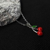 تصویر گردنبند گیلاس استیل 