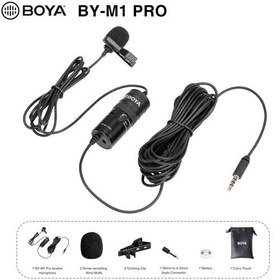 تصویر میکروفون یقه ای بویا مدل B BY- M1 Pro II Microphone