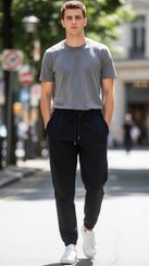 تصویر اسلش بگ گلکسی مشکی مدل Balenclaga - مشکی / X 