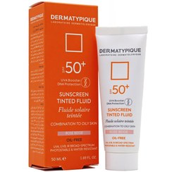 تصویر کرم ضد آفتاب درماتیپیک فلویید SPF50 فاقد چربی رنگ رز 50 میلی لیتر ا Dermatypique Sunscreen Tinted Fluid SPF50 Oil Free Rose Beige 50ml Dermatypique Sunscreen Tinted Fluid SPF50 Oil Free Rose Beige 50ml