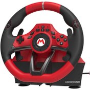 تصویر Hori Nintendo Switch Mario Kart Racing Wheel Pro Deluxe فرمان بازی Hori Pro Deluxe مخصوص نینتندو سوییچ - طرح ماریو کارت