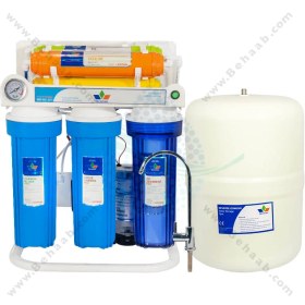 تصویر دستگاه تصفیه آب تکومن 7 مرحله - مونتاژ ایران Tecomen 7Stage RO Water Purification System