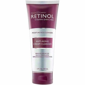 تصویر کرم پاک کننده ، لایه بردار و ضد چروک رتینول RETINOL مدل ANTI-AGING CREAM CLEANSER حجم 150 میل ANTI-AGING CREAM CLEANSER RETINOL 150 ml