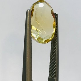 تصویر نگین سیترین طلایی اصل سایز 11*14 