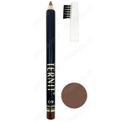 تصویر مداد ابرو برس دار ترنیت شماره 40 Ternit Waterproof Eyebrow Pencil 