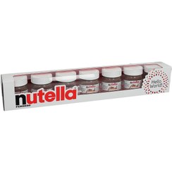 تصویر شکلات صبحانه مینی نوتلا nutella MINI بسته 7 عددی 