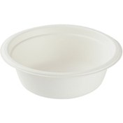 تصویر کاسه یکبار مصرف گیاهی ۳۵۰ سی‌سی بسته ۶ عددی 