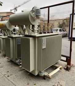 تصویر ترانسفورماتور 630kva برند ایران ترانسفو transformer iran transfo 630kva