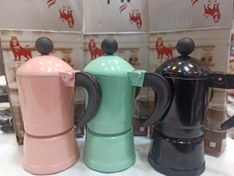 تصویر قهوه جوش موکاپات آلومینیومی رنگی ۱ کاپ 