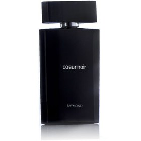 تصویر ادکلن مردانه رایموند کوئر نویرcoeur noir حجم 100میل ا raymond coeur noir 100ml (mont blanc emblem) raymond coeur noir