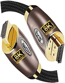 تصویر IBRA 2.1 Red HDMI Cable 8K Ultra High-Speed 48Gbps Lead | Supports 8K@60HZ, 4K@120HZ, 4320p, Compatible with Fire TV, 3D Support, Ethernet Function, 8K UHD, 3D-Xbox PlayStation PS3 PS4 PC etc- 2M 