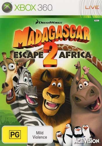 Jogo Madagascar 2 Escape Africa Xbox 360 Usado S/encarte - Meu Game Favorito