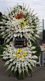 تصویر تاج گل ختم دو طبقه کد C26 