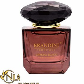 تصویر ادوکلن جیبی زنانه برندینی (Brandini) مدل Crystal Black حجم 25 میلی‌لیتر ادکلن زنانه Crystal Black برند برندینی حجم 25میل