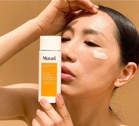 تصویر ضدآفتاب مورد آمریکا اصل اروپایی murad age defence broad spectrum spf 50_50ml 