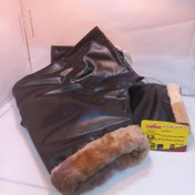 تصویر دستکش موتور سواری هوندا چرمی رو فرمان لب پتویی 