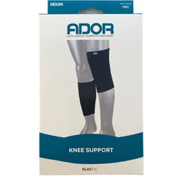 تصویر زانو بند صادراتی آدور فری سایز کد 310220 Ador Elastic Knee Support Free Size code 310220