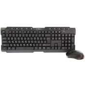 تصویر کیبورد و موس وایرلس مدلXP-W4603 XP-Product XP-W4603 Wireless Keyboard And Mouse