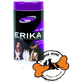 تصویر دستمال مرطوب حیوانات خانگی 50 عددی رایحه نیوا 