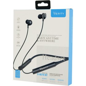 تصویر هندزفری بلوتوثی وریتی مدل V-NE79BT ا Verity V-NE79BT In-Ear Bluetooth HandsFree Verity V-NE79BT In-Ear Bluetooth HandsFree