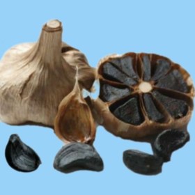 تصویر سیر سیاه ارگانیک 