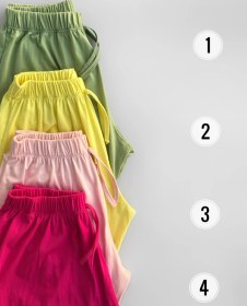 تصویر شلوارک نخ پنبه 1394 