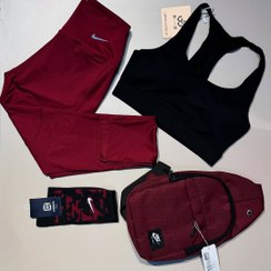 تصویر ست نیم تنه لگ بهمراه جوراب 