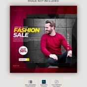 تصویر پوستر استایل fashion poster