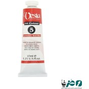 تصویر رنگ روغن وستا Cadmium Red Hue 5 حجم 37 میلی لیتر Vesta 37ml Oil Paint