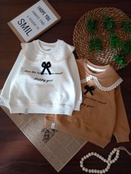 تصویر بلوز دخترانه دورس سایز ۹ تا ۱۰ سال رنگ کرم 