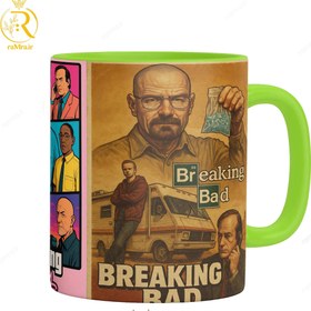 تصویر ماگ مدل بریکینگ بد Breaking Bad کد 9233 Breaking Bad Mug Code 9233